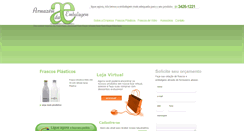 Desktop Screenshot of aembalagem.com.br